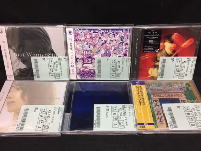 中古情報】10/26(水) J-POPを中心にCD約300枚入荷いたしました