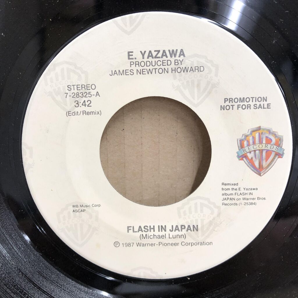 中古情報】5/10(水)矢沢永吉/FLASH IN JAPAN US PROMO ONLY 7