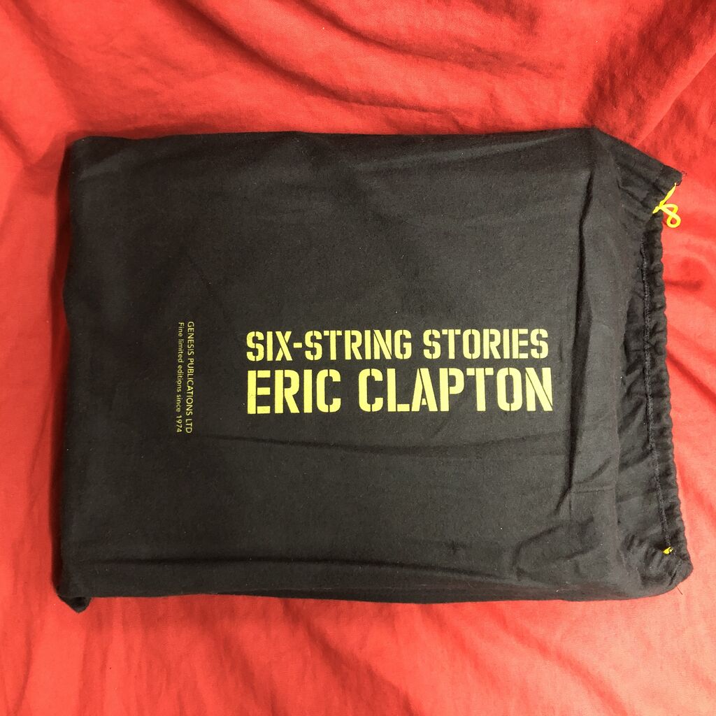 エリック・クラプトン直筆サイン入 ジェネシス出版豪華本『SIX