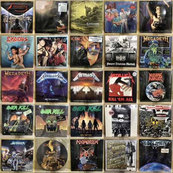 廃盤セール】11/1(土)METAL～THRASH～HARD ROCK 廃盤レコードセール