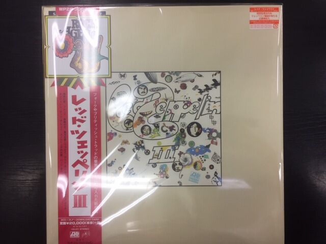 中古情報】レッド・ツェッペリン/キング・クリムゾン/ローリング