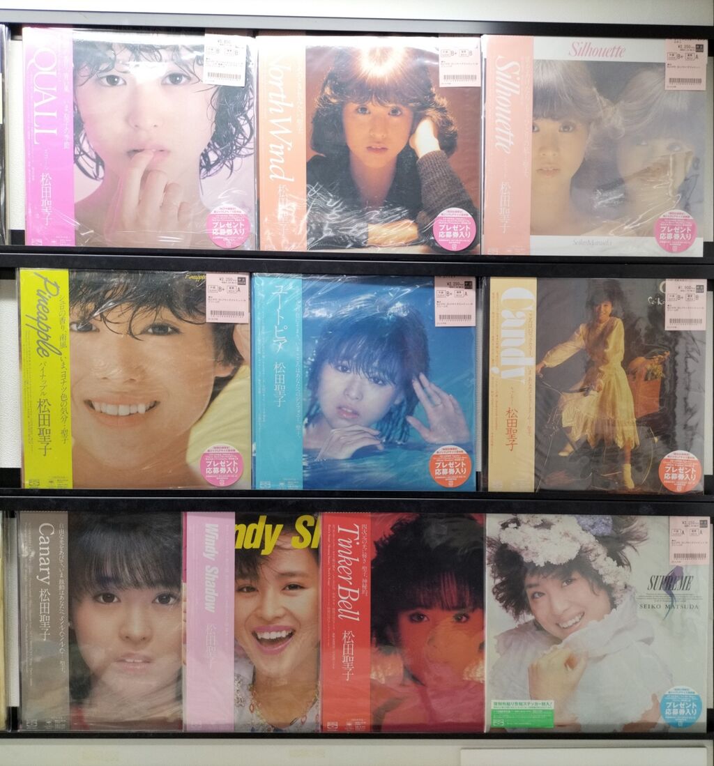 ♪ 松田聖子☆復刻シングル盤・紙ジャケット3タイトル＋『Candy