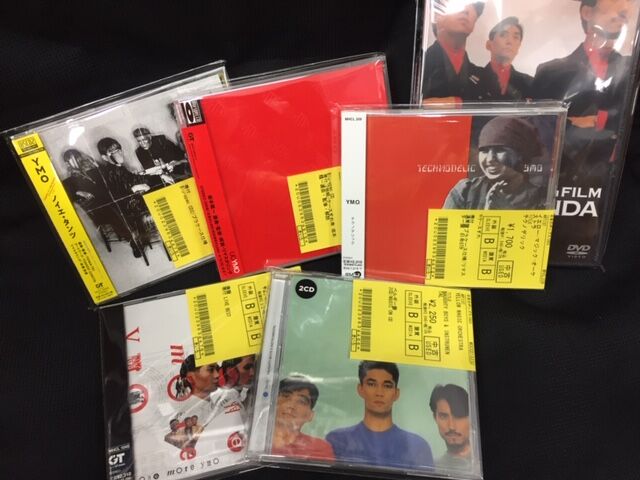 中古情報】YMO,坂本龍一他CDがまとまって入荷いたしました