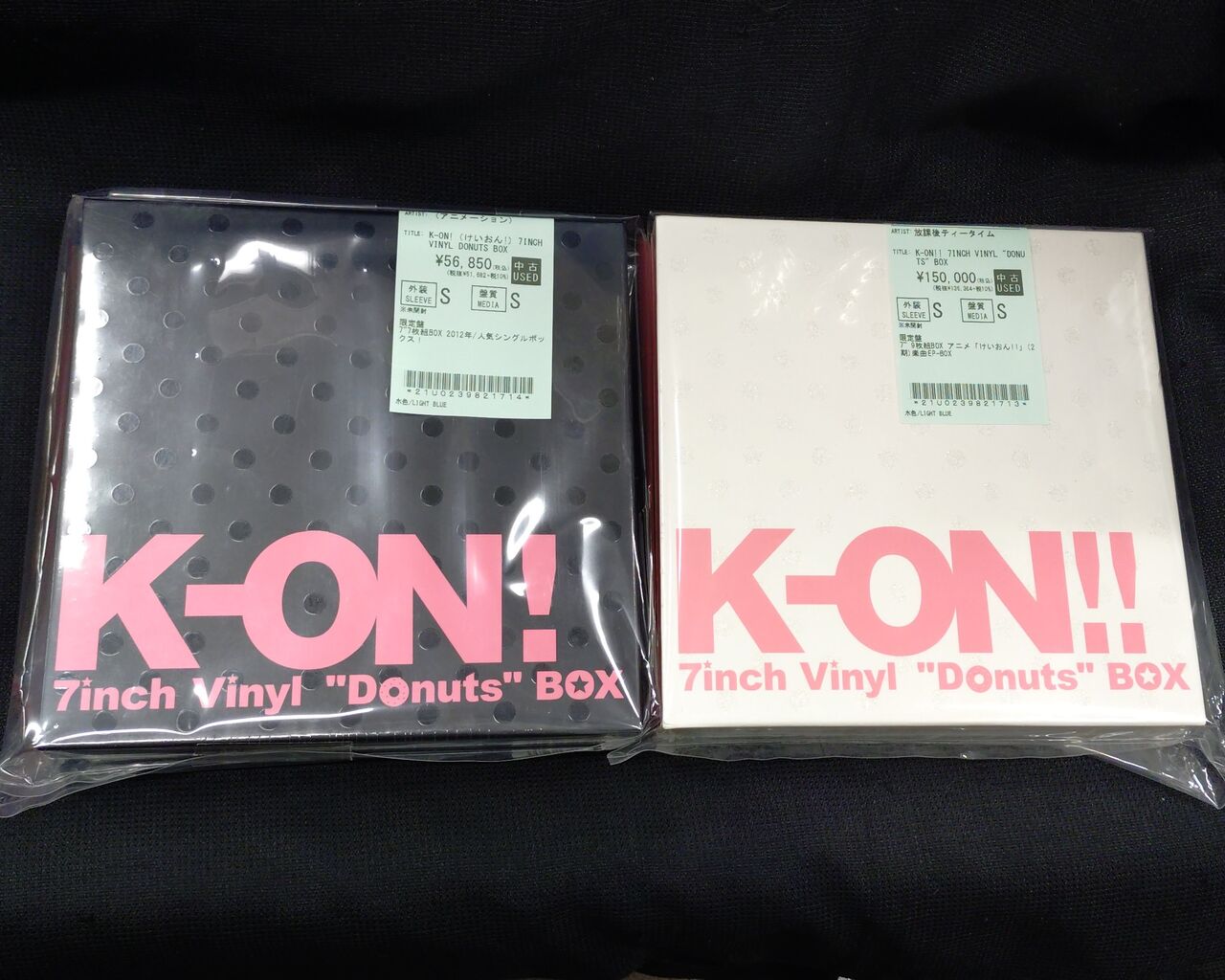 中古情報】K-ON!（けいおん!) 7inch BOX 未開封品入荷いたしまし