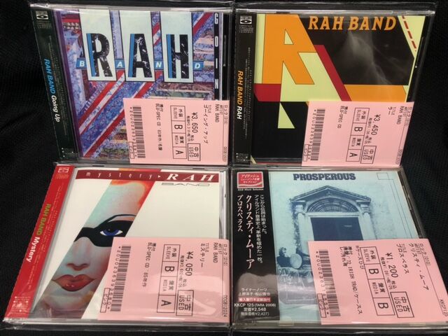 中古情報】ROCK,CLASSICを中心にCD約300点程入荷いたしました