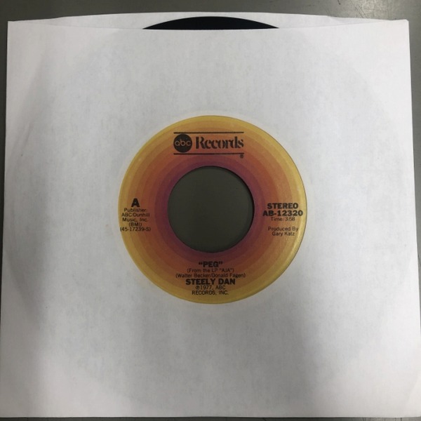中古情報】9/14(木) STEELY DAN / PEG 人気7インチがピン