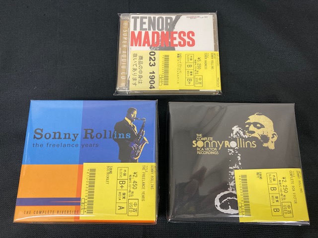中古情報】キース・ジャレットBOX、和ジャズなどCD300枚程入荷しました