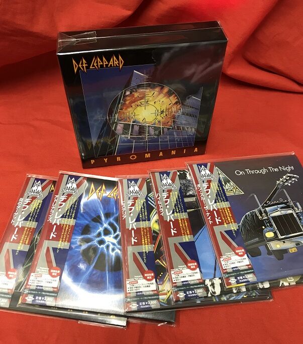 デフ・レパード 紙ジャケットSHM-CD５タイトル・セット デフ・レパード 紙ジャケットSHM-CD5タイトル・セット