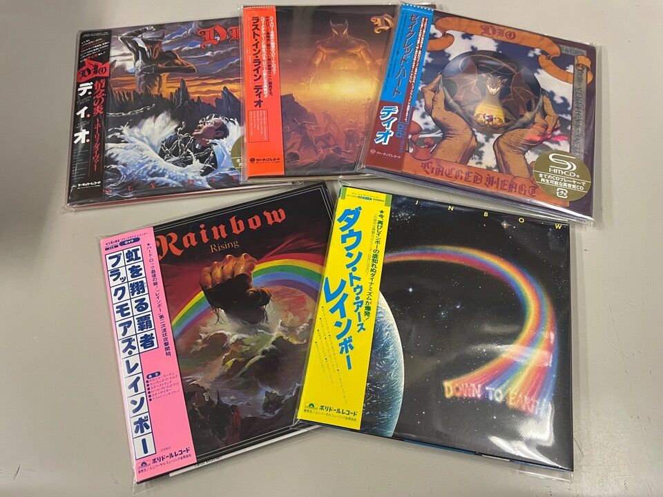 5/6(水)□中古□メタル、ハードロック紙ジャケ、旧規格CDなど約30点
