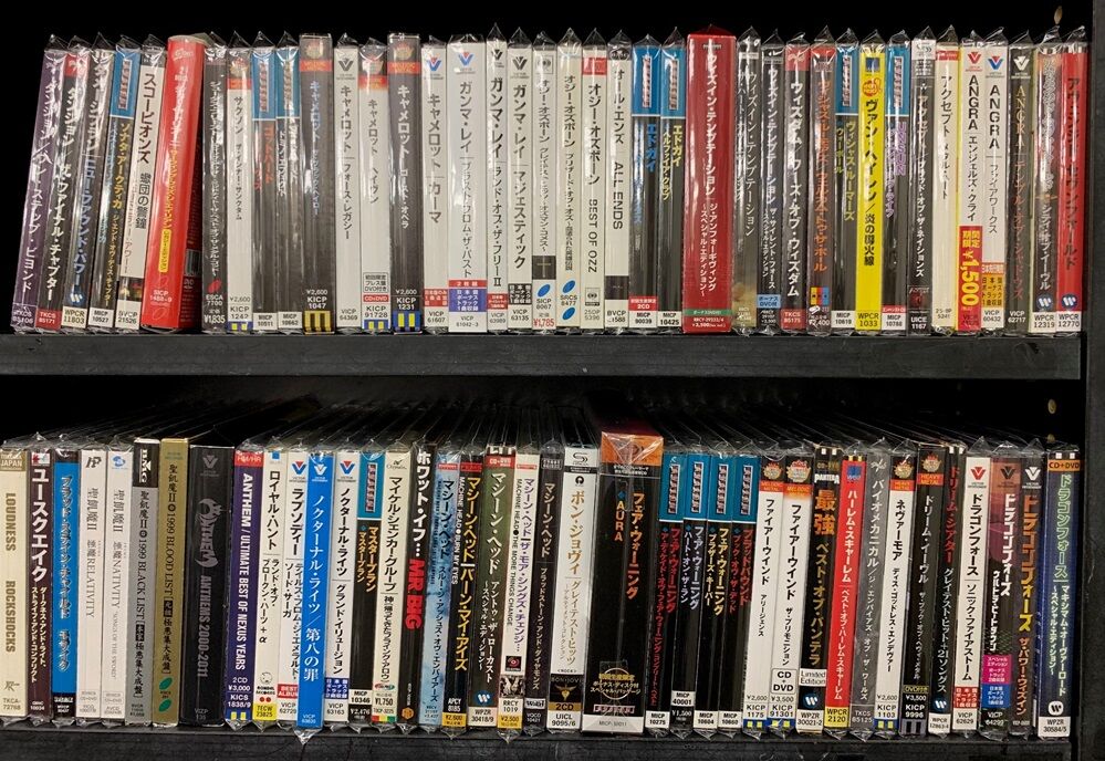 メタル中古CD　まとめ売り　　送料無料 9/16(火) メタル新着中古CD130点入荷！国内盤帯付多数♪ : ディスク