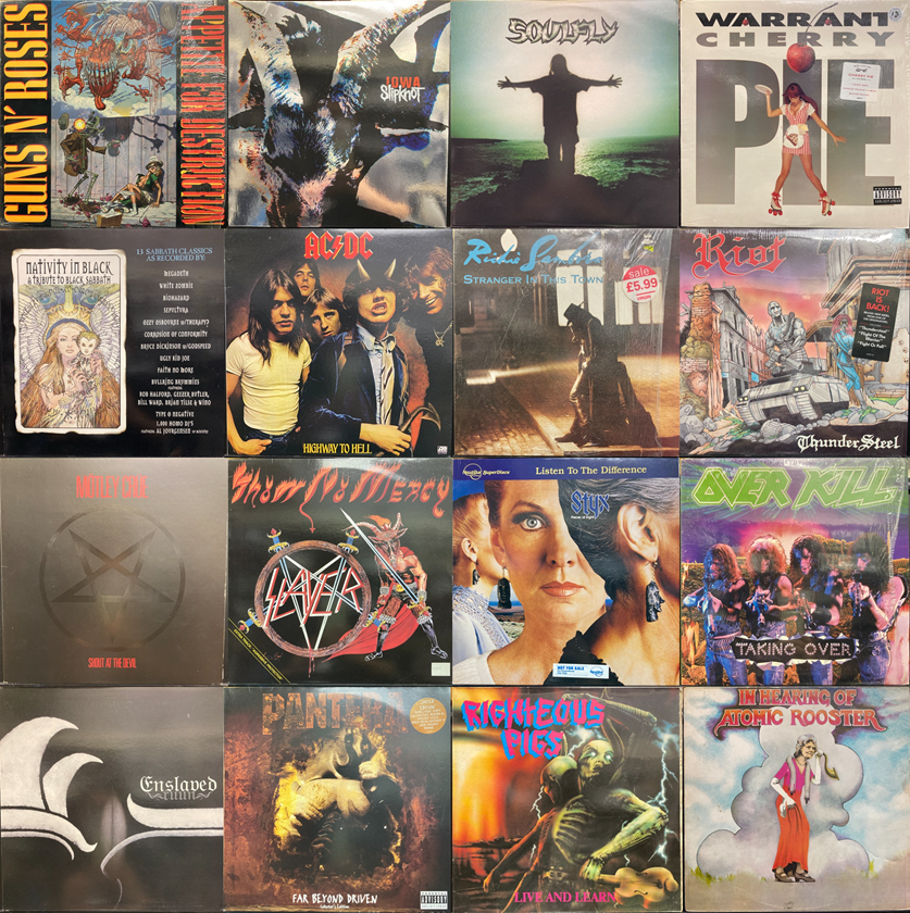 7/23(火) HEAVY METAL / HARD ROCK新着中古レコード約70枚投入 7/23(火) HEAVY METAL / HARD ROCK新着中古レコード約70枚投入