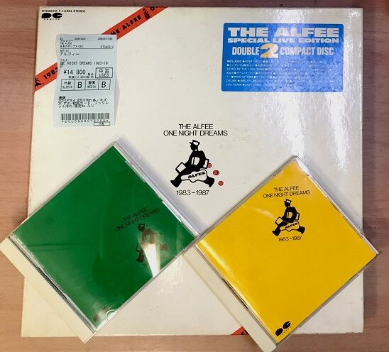 THE ALFEE 「ONE NIGHT DREAMS」CD BOX 2枚組 THE ALFEE ONE NIGHT DREAMS CD 2枚組