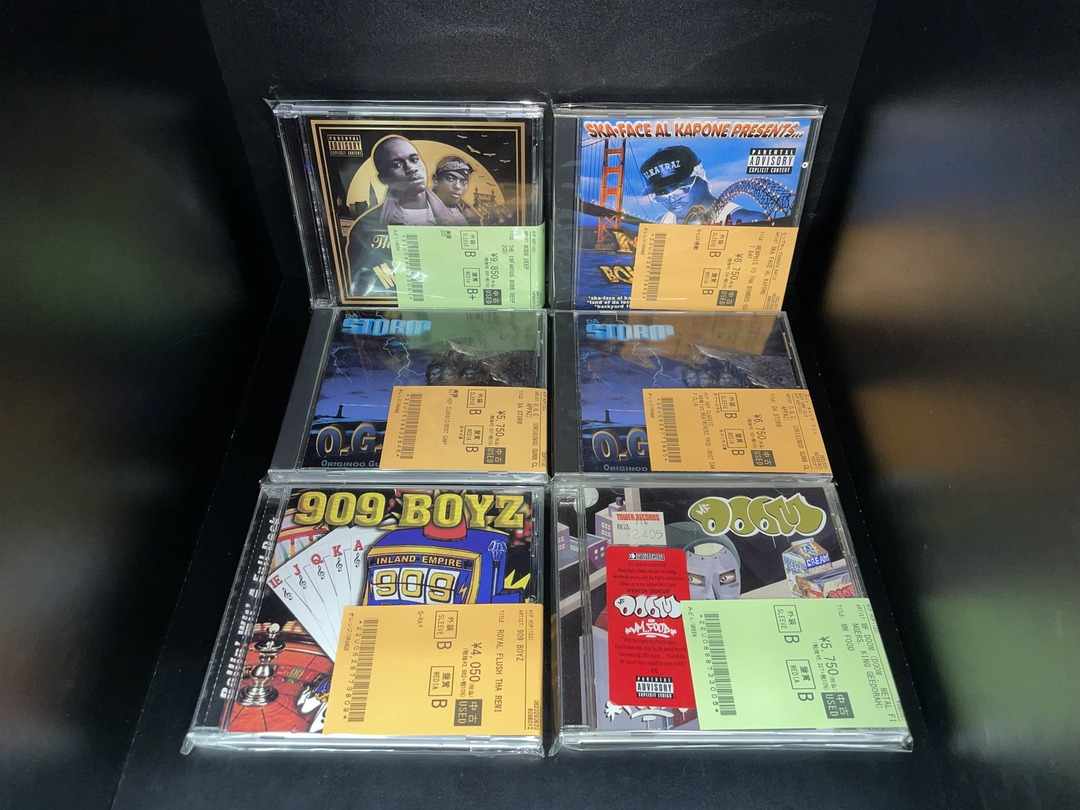 □中古□9/7(月) HIP HOP/JAPANESE HIP HOP/GANGSTA RAP CDまとめて