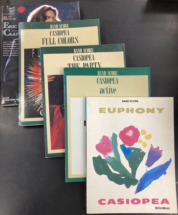 【希少品あり】バンドスコアまとめ売り □中古□ 11/16(日) 希少バンドスコア10点入荷!! : ディスクユニオン