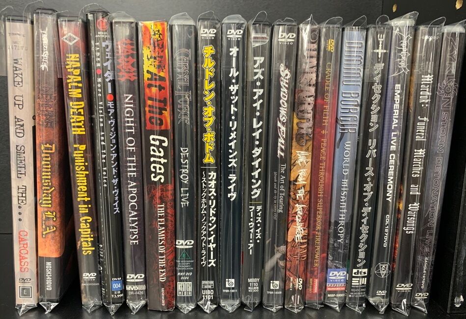 中古　CD　２５枚まとめて　heavyl HEAVYL 10/8(木) HEAVY METALライヴDVD約50点入荷 : ディスクユニオン横浜西口