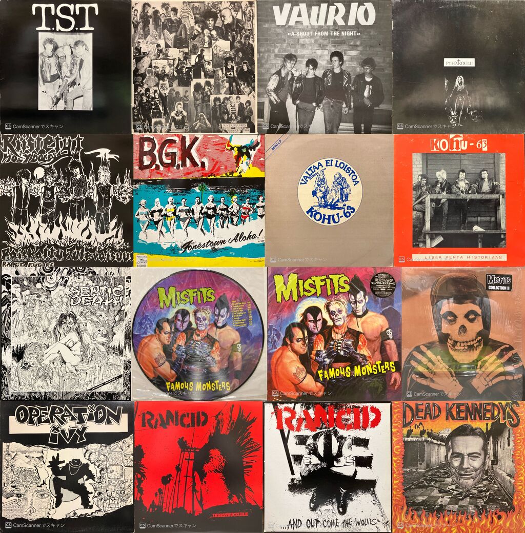 12/14(土) PUNK / HARDCORE 廃盤レコードセール : ディスクユニオン