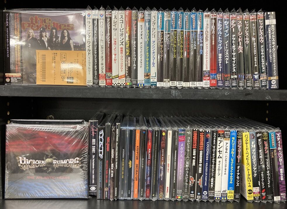 6/8(日) HEAVY METAL新着中古CD約60点入荷！ : ディスクユニオン横浜