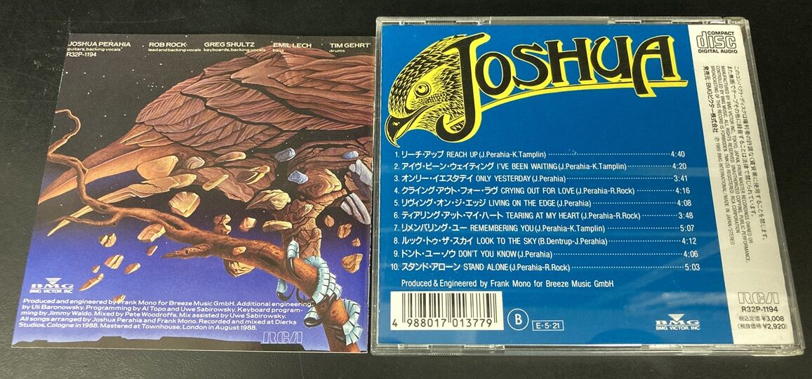 12/2(火) ヘヴィ・メタル国内廃盤CD入荷情報 ヨシュア、ロコ