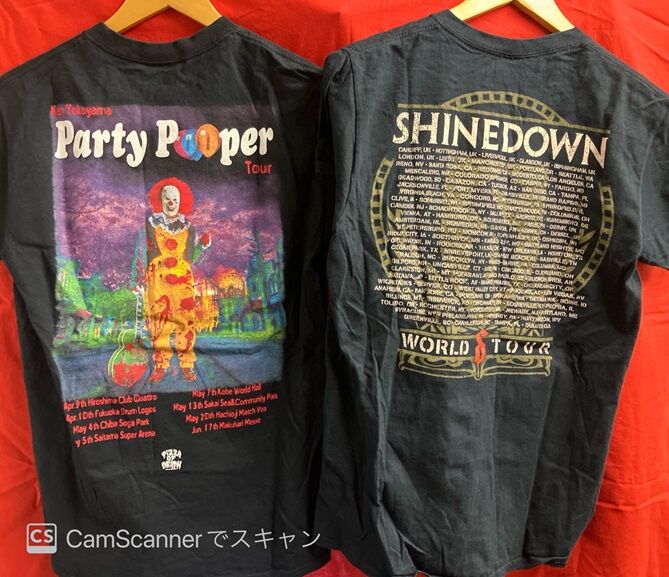 □中古□2/1(木) PUNK HARDCORE METAL ROCK バンドTシャツ入荷 □中古□2/1(木) PUNK HARDCORE METAL ROCK バンドTシャツ入荷