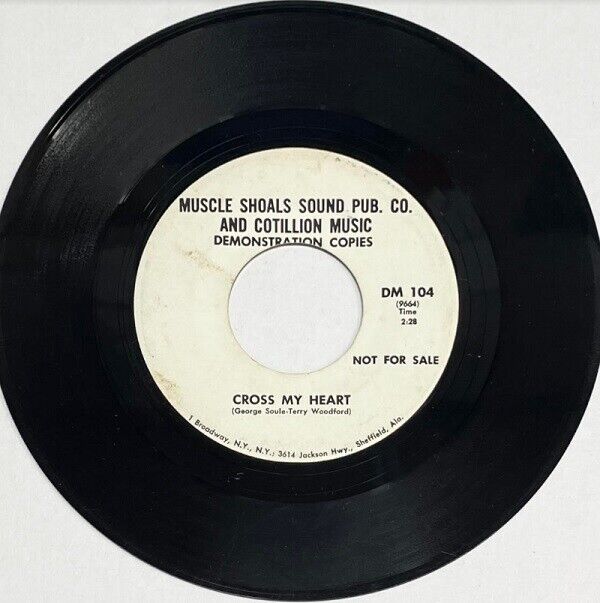 マッスル・ショールズ関連、激レア ノーザン・ソウルPROMO 7