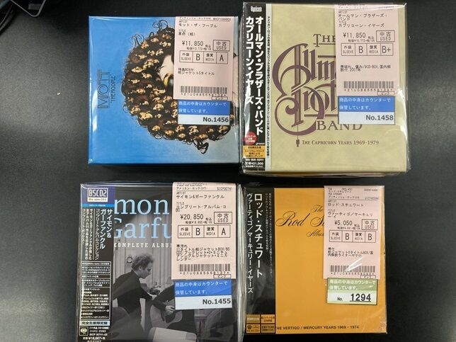 □中古□ 9/16(月) 紙ジャケットCD大量100枚以上放出！！ : ディスク
