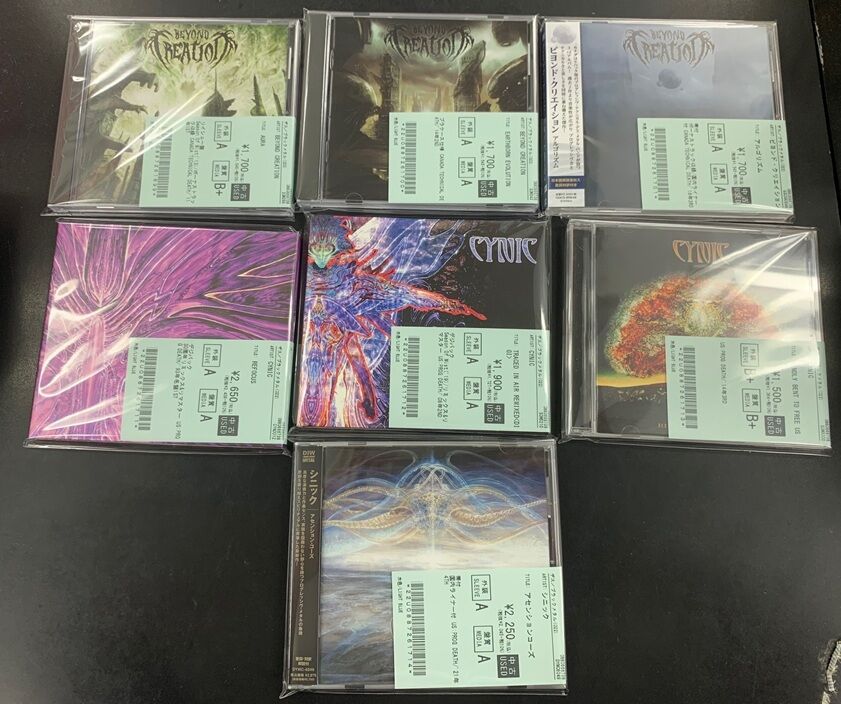 6/13(土) DEATH/THRASH METAL中古CD70点入荷 : ディスクユニオン横浜