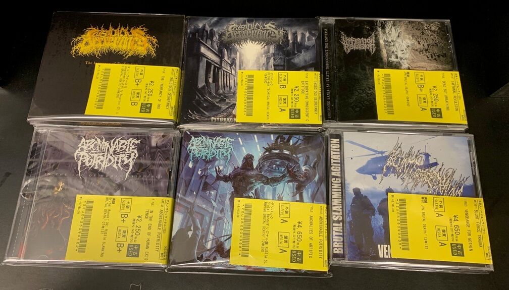 2/24(火) メタル新着中古CD約150枚入荷! : ディスクユニオン横浜西口店