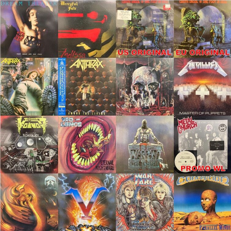 メタル中古CD　まとめ売り　　送料無料 4/25(土)~4/27(月)入荷> スラッシュメタルの新着中古CDのリストを公開