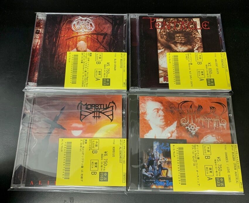 2/16(月) DEATH METAL中古CD入荷 : ディスクユニオン横浜西口店 | 音楽