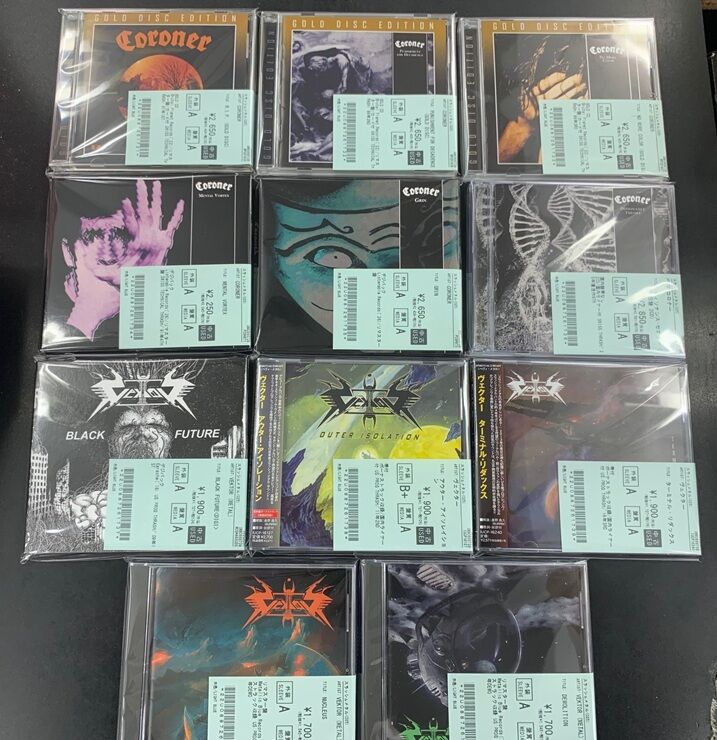 6/13(土) DEATH/THRASH METAL中古CD70点入荷 : ディスクユニオン横浜
