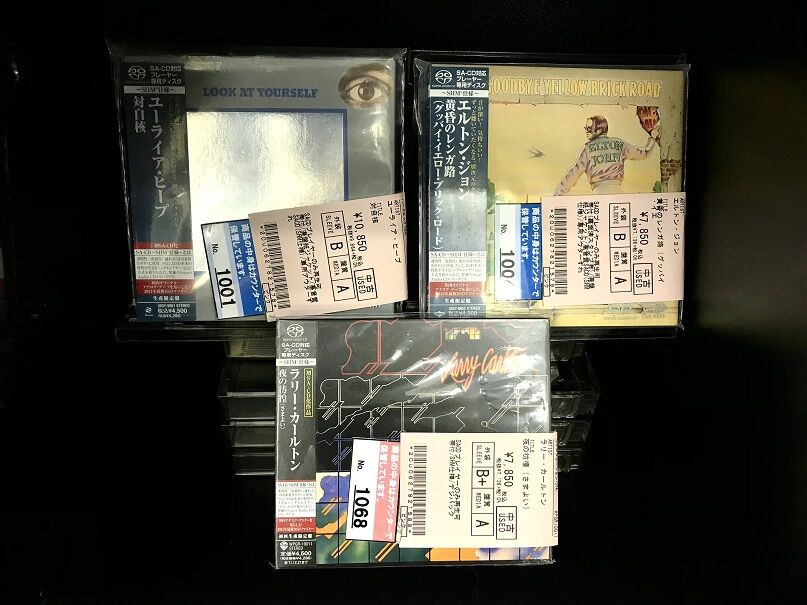 6/30（金）□中古□ロック・ジャズの名盤SACDが入荷いたしました