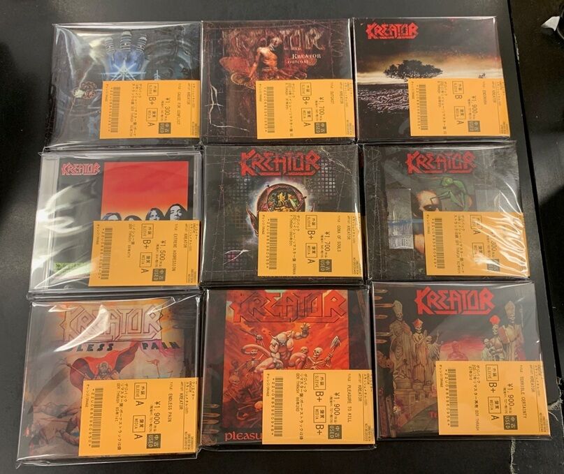 4/9(木) ジャーマン・スラッシュ KREATOR 中古CD17タイトル入荷