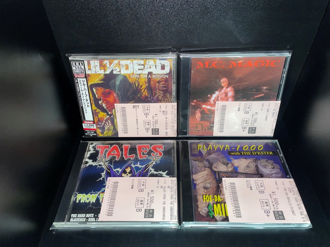 □中古□10/06(火) GANGSTA RAP CDまとめて入荷いたしました