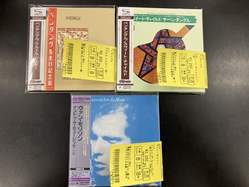 □中古□6/21(金)ロック・プログレ紙ジャケCDまとまって入荷いたしまし