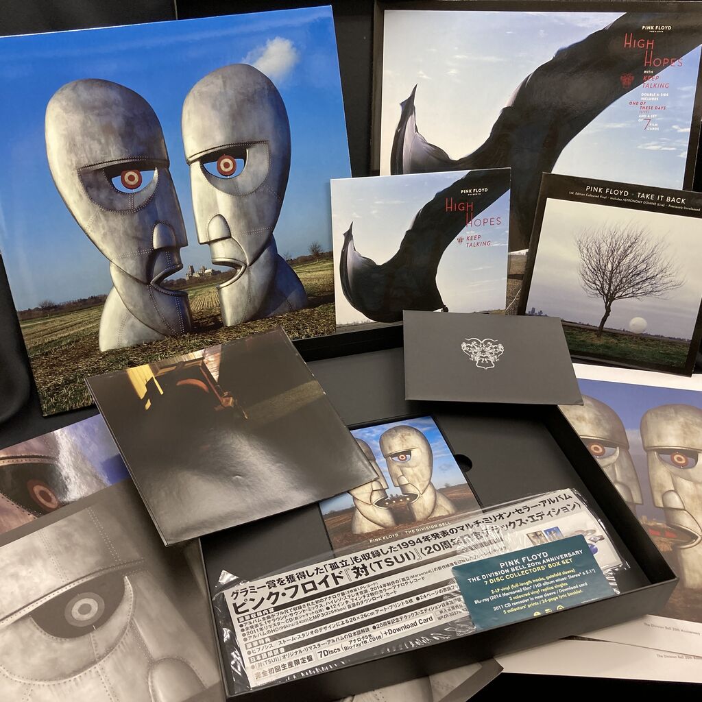 6/27(金)ROCK中古入荷情報】ERIC CLAPTONやPINK FLOYDの限定LPボックス