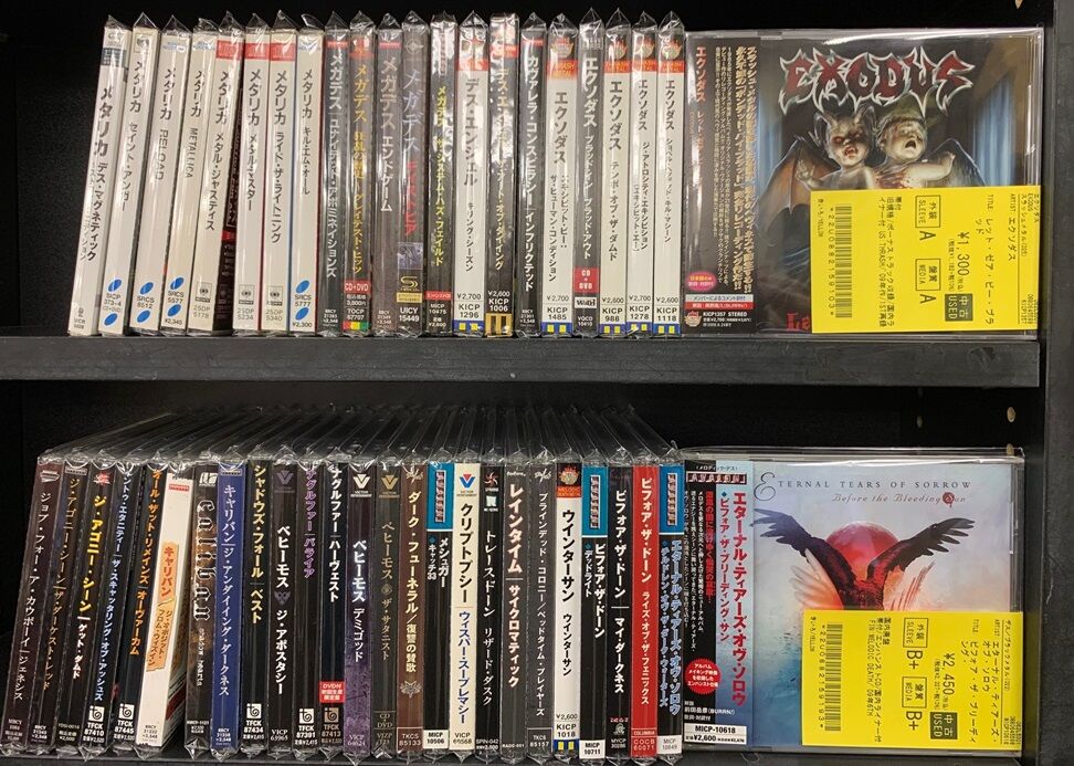 洋楽CD ロック メタル 130枚 まとめ売り 9/16(火) メタル新着中古CD130点入荷！国内盤帯付多数♪ : ディスク