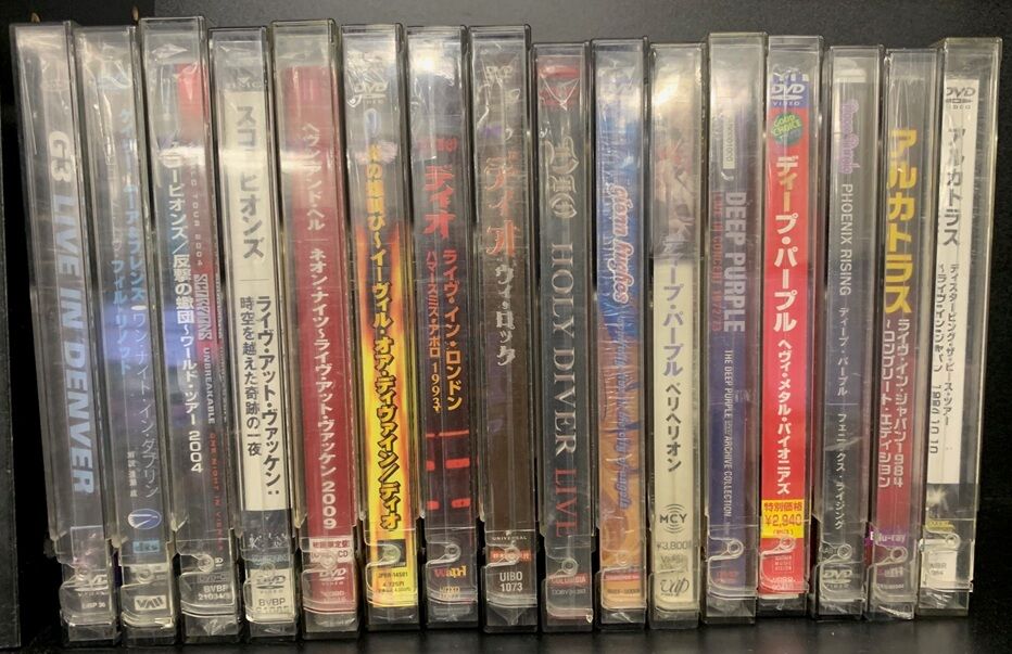 6/27(土) HARD ROCK / HEAVY METAL中古DVD30点入荷 : ディスクユニオン