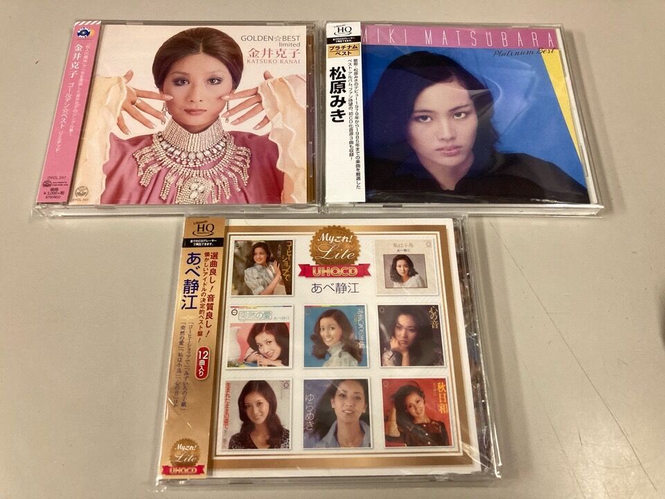 1/25(日)□中古□昭和歌謡・アイドルCD約150点入荷しました