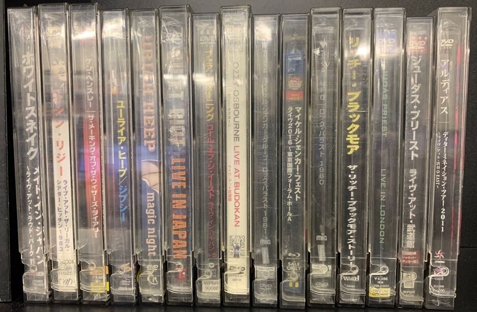 6/27(土) HARD ROCK / HEAVY METAL中古DVD30点入荷 : ディスクユニオン