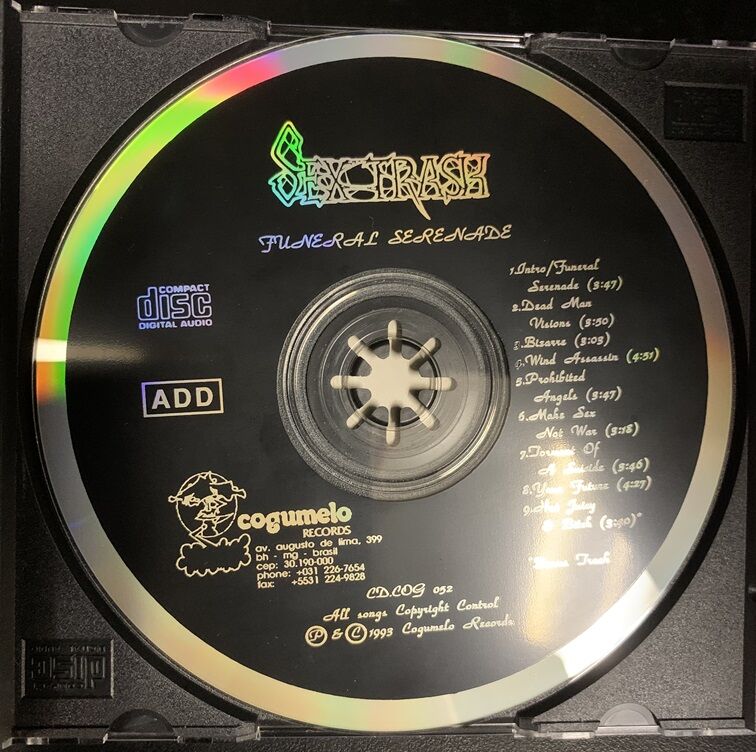 12/9(土) THRASH METAL中古CDレア盤入荷いたしました!SEXTRASH 12/9(土) THRASH METAL中古CDレア盤入荷いたしました!SEXTRASH