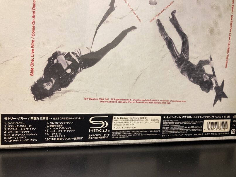 国内盤】 MOTLEY CRUE/モトリー・クルー/レコード/EP/シングル