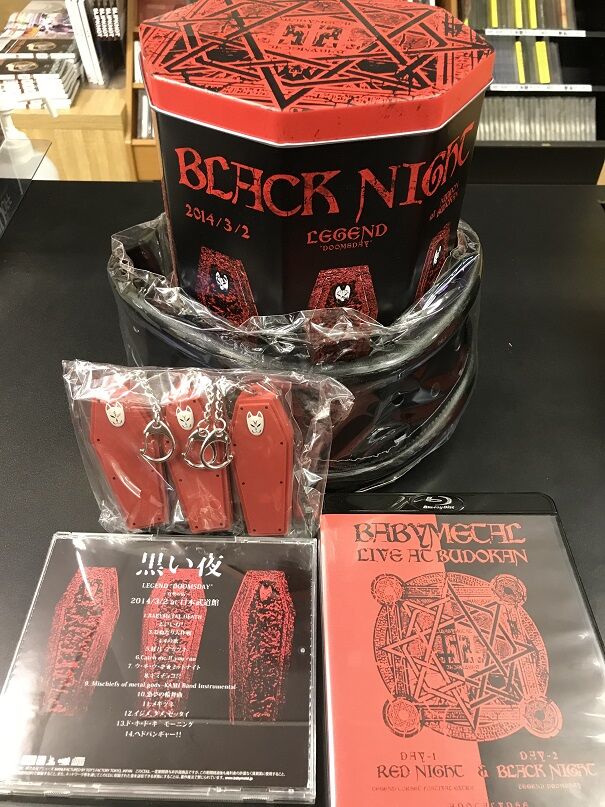 BABYL LIVE AT BUDOKAN DVD 限定ボックス 11/23(水) BABYMETAL 「LIVE AT BUDOKAN “BUDO-CAN”-THE ONE