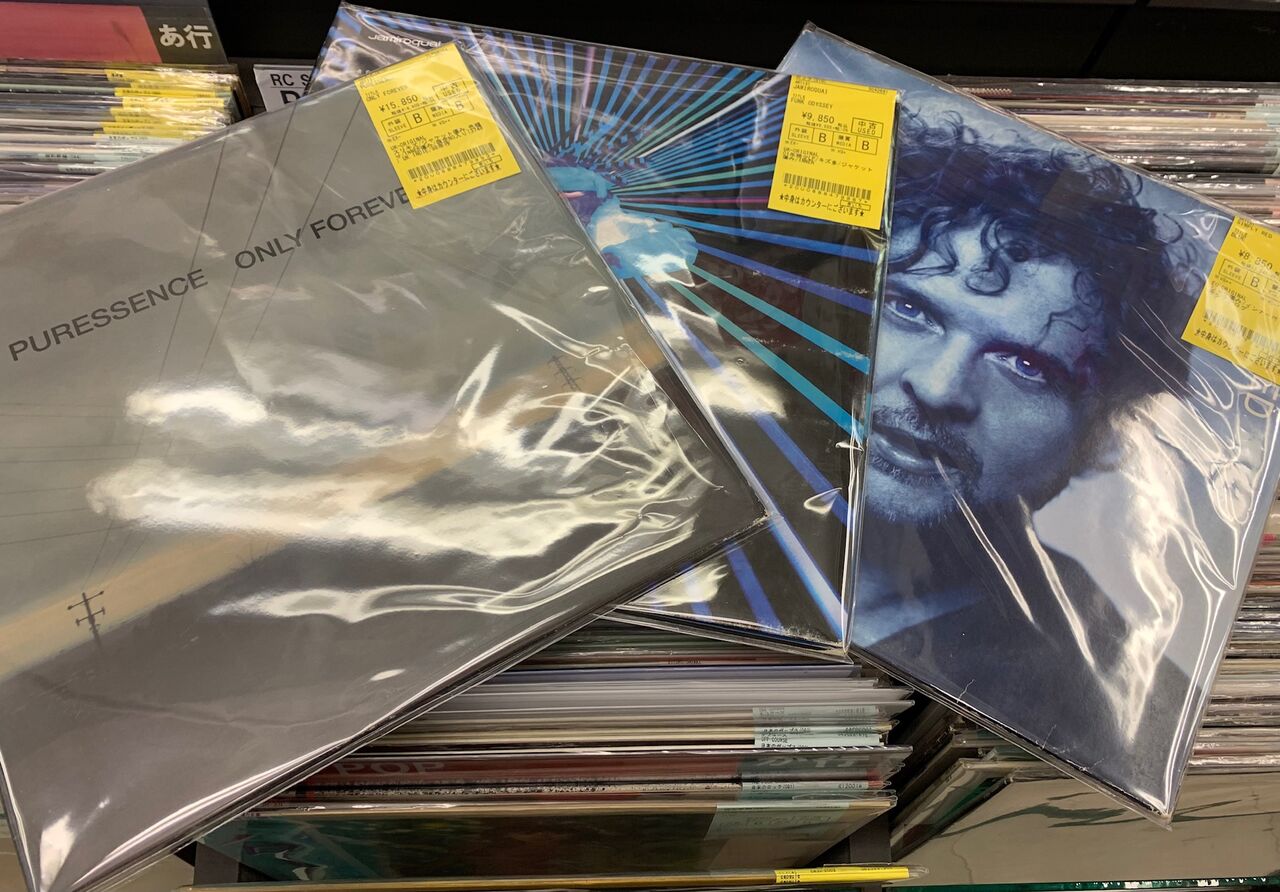 8/12(土)新着中古レコード入荷情報：PURESSENCE、SIMPLY REDの98年稀少