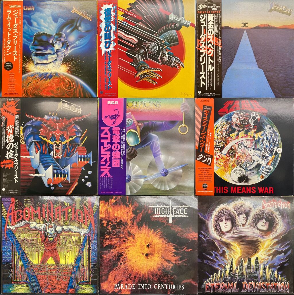 12/28(土) HEAVY METAL / HARD ROCKレコードセール！ : ディスク
