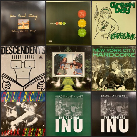 1/24(土) □PUNK/HARDCORE□ 新入荷中古レコードゲリラ放出