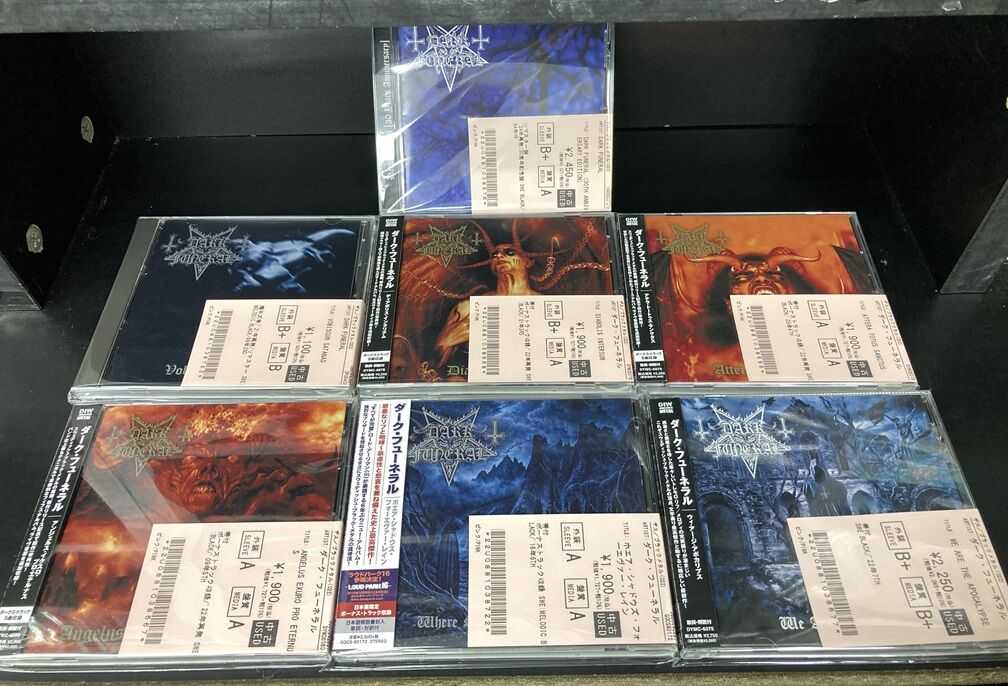 ブラックメタル Dark funeral 6枚セット ヘヴィメタル ブラックメタル Dark funeral 6枚セット ヘヴィメタル ブラック