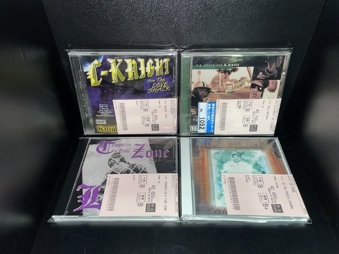 □中古□10/11(日) GANGSTA RAP CDまとめて入荷いたしました