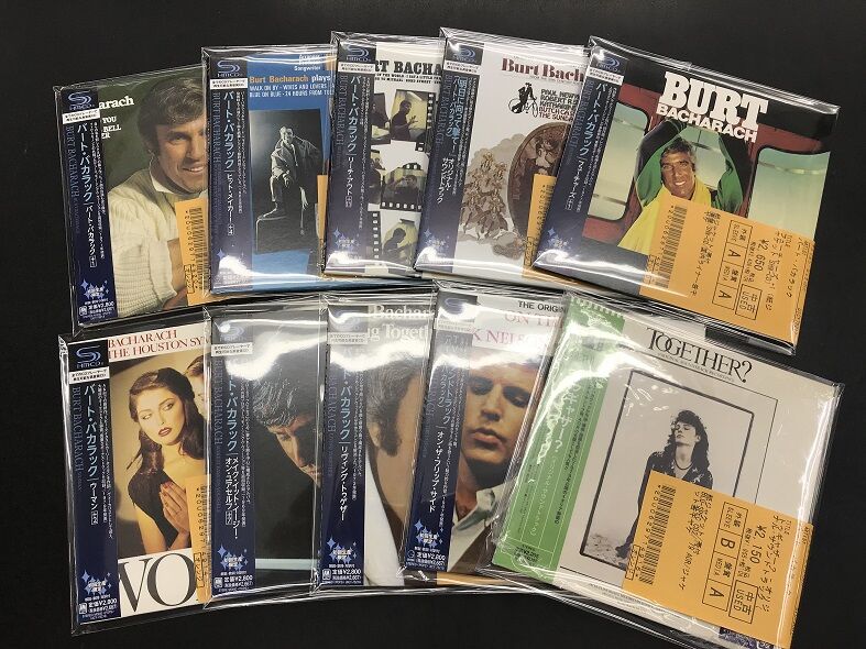 □中古□10/20(金)バート・バカラック国内盤・紙ジャケCDが □中古□10/20(金)バート・バカラック国内盤・紙ジャケCDが