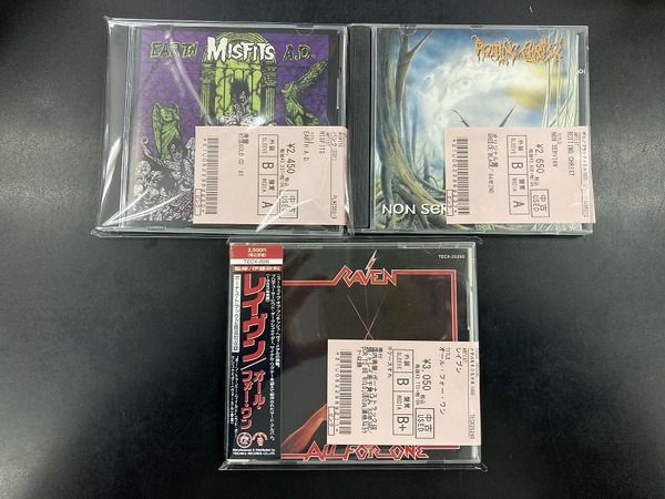 □中古□4/15(月) PUNK/METAL CDまとまって入荷いたしました
