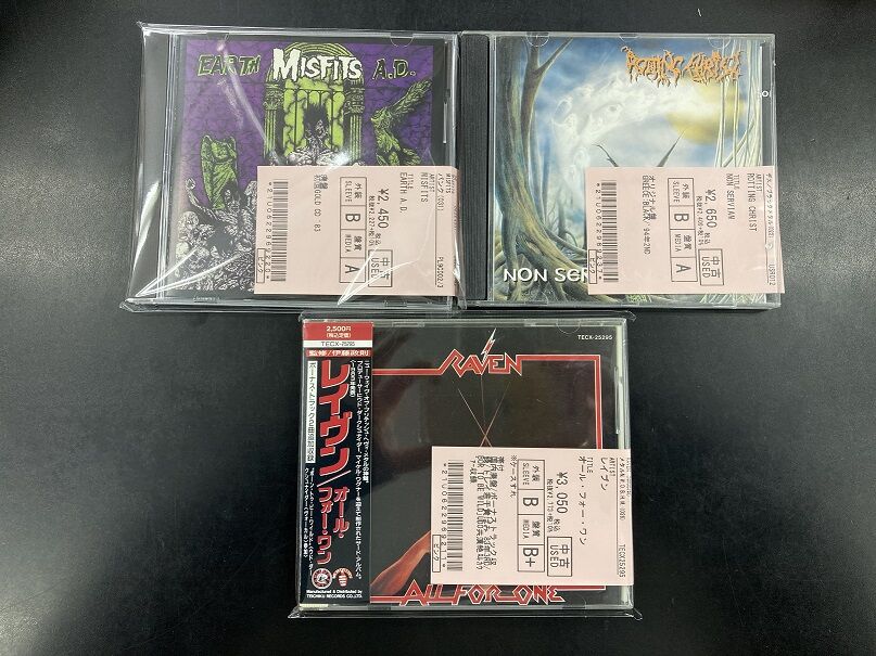 □中古□4/15(月) PUNK/METAL CDまとまって入荷いたしました
